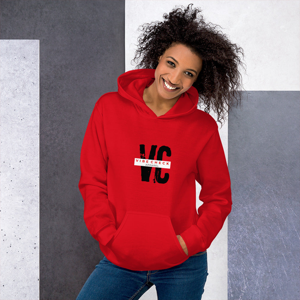 The Classic Vibe Check Premium Unisex Hoodie Red