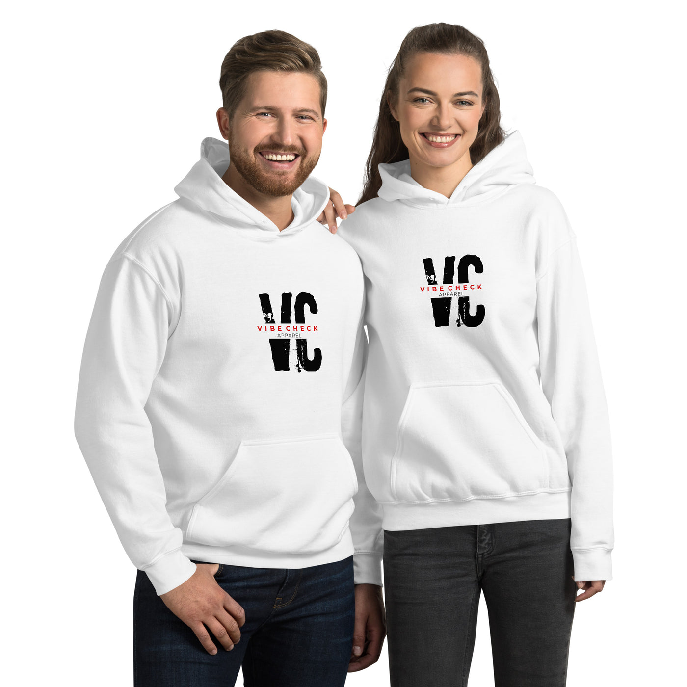 The Classic Vibe Check Premium Unisex Hoodie White