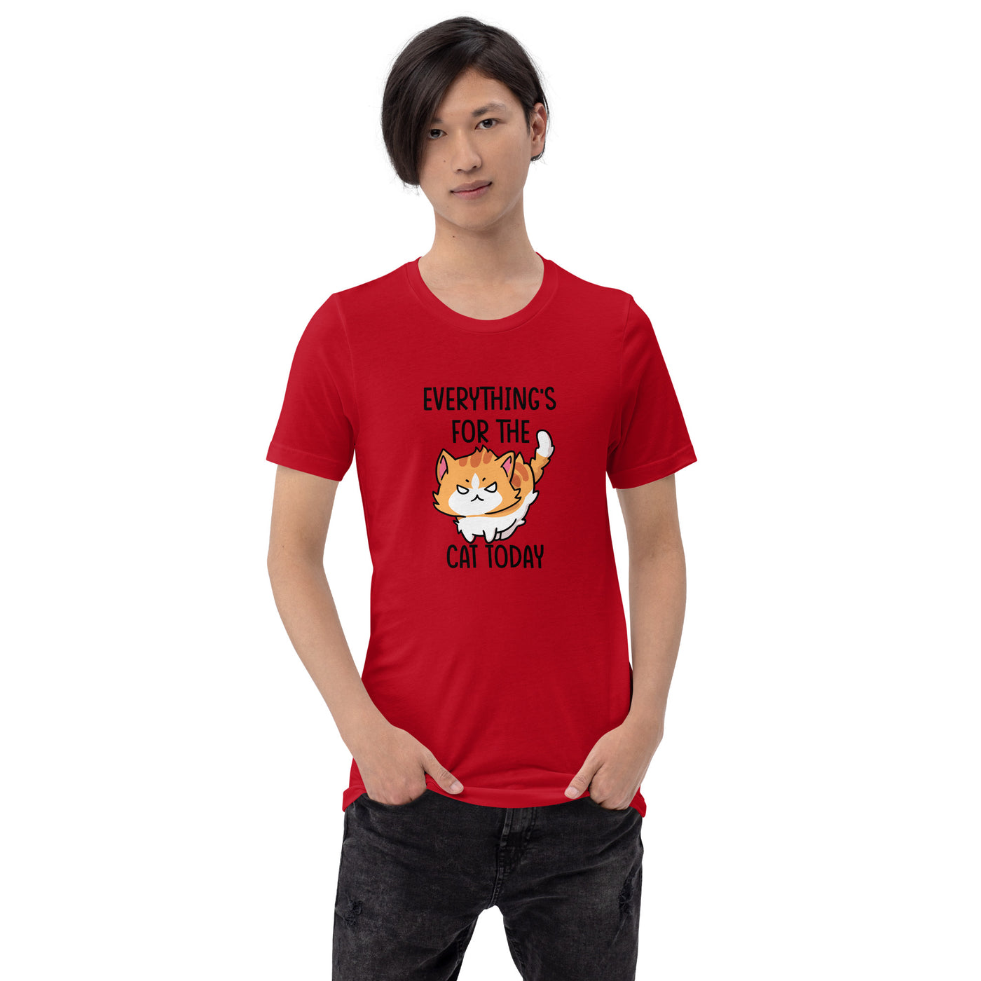 Everything is for the Cat - German Mood Unisex T-Shirt