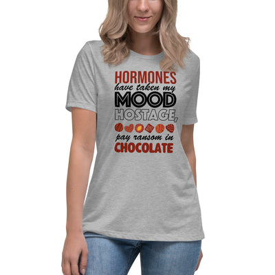 Hormones Chocolate Period Mood Women's T-Shirt