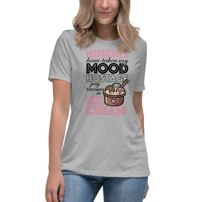 Hormones Ice Cream Period Mood Women's T-Shirt