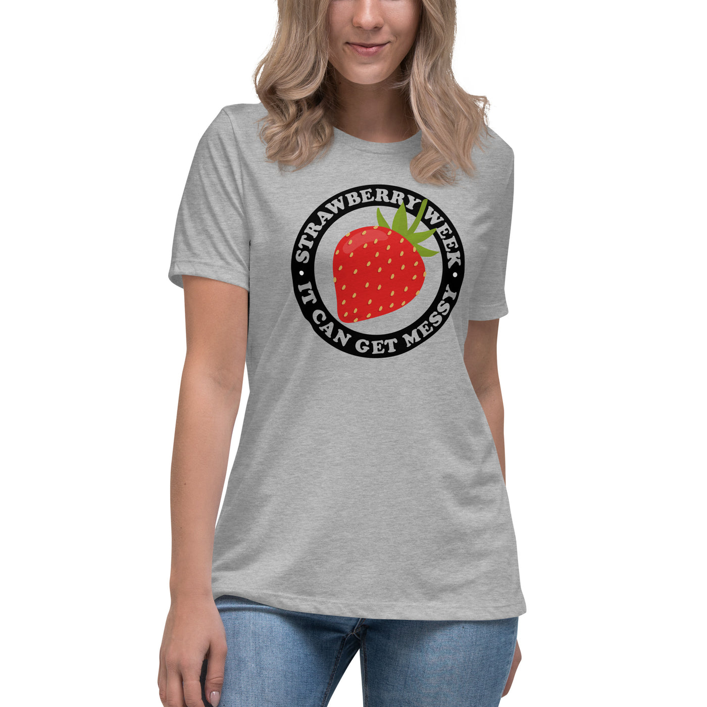 Strawberry Week Period Mood Women's T-Shirt