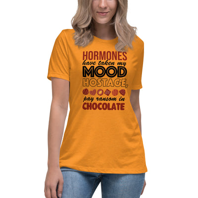 Hormones Chocolate Period Mood Women's T-Shirt