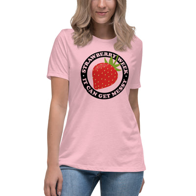 Strawberry Week Period Mood Women's T-Shirt