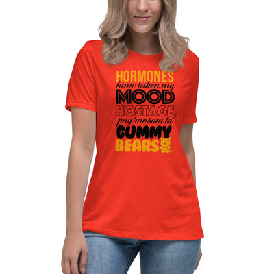 Hormones Gummy Bears Period Mood Women's T-Shirt