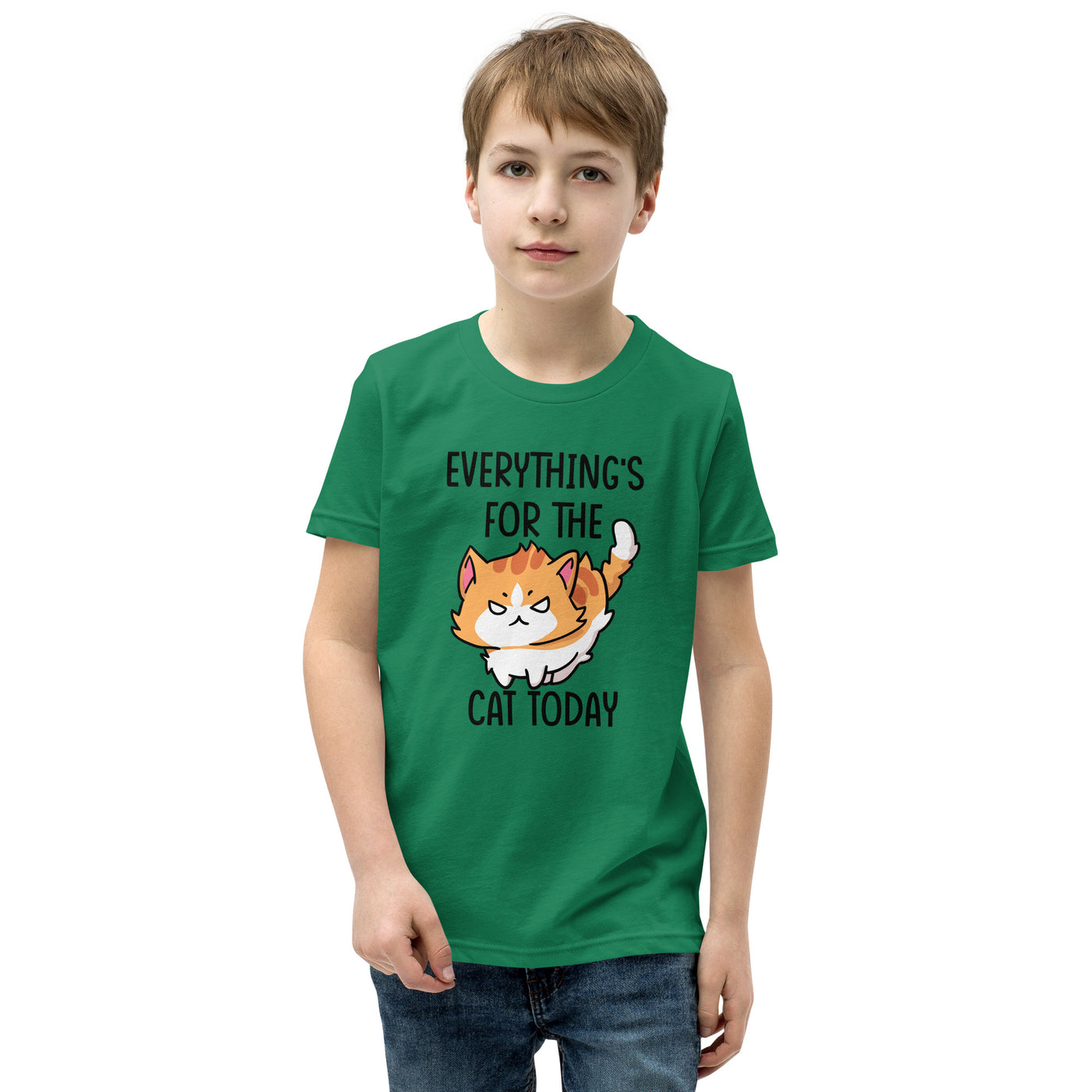 Everything is for the Cat - German Mood Kids T-Shirt