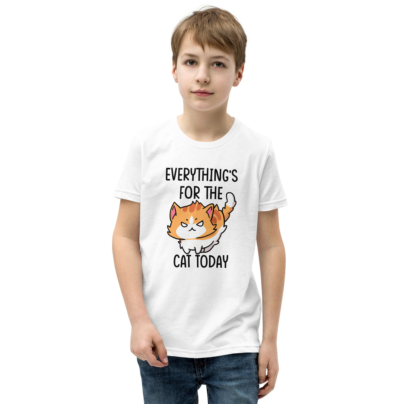 Everything is for the Cat - German Mood Kids T-Shirt