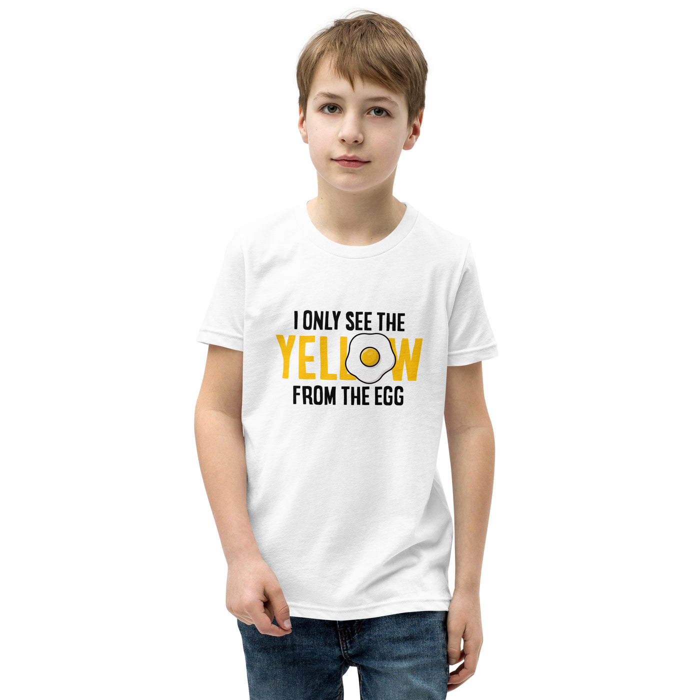 Yellow from the Egg - German Mood Kids T-Shirt